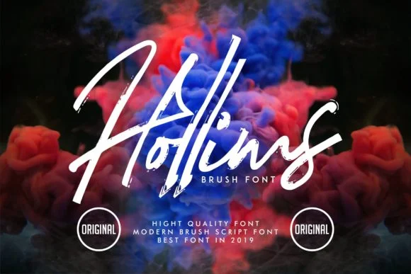 Hollims Font by Vunira โ Script Handwritten Font