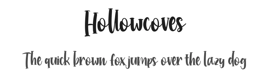 Hollowcoves by Maulana Creative — Decorative Font