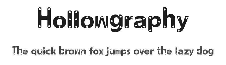 Hollowgraphy