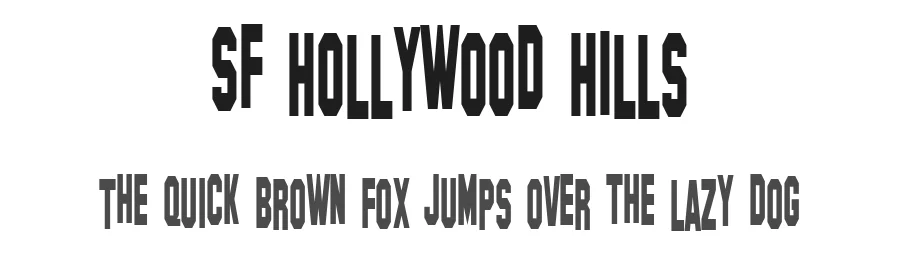 SF Hollywood Hills