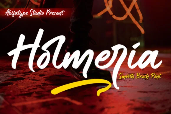 Holmeria Font by akifatype — Script Handwritten Font