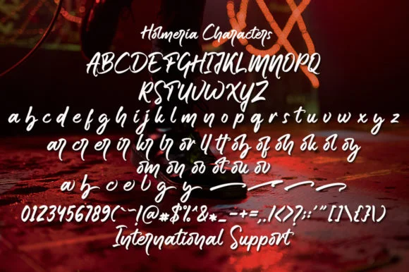 Holmeria Font by akifatype — Script Handwritten Font — thumbnail 6