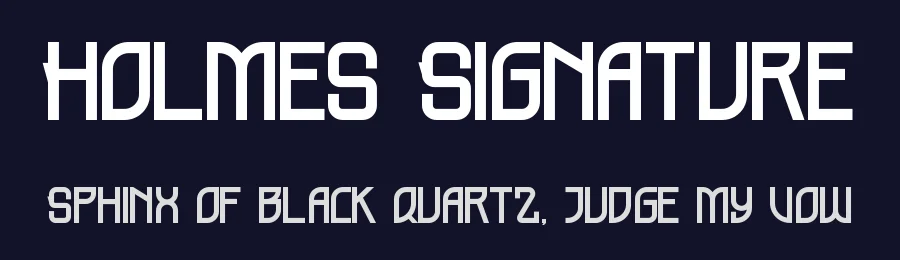 Holmes Signature by Riyadh Rahman — Script Handwritten Font — thumbnail 2