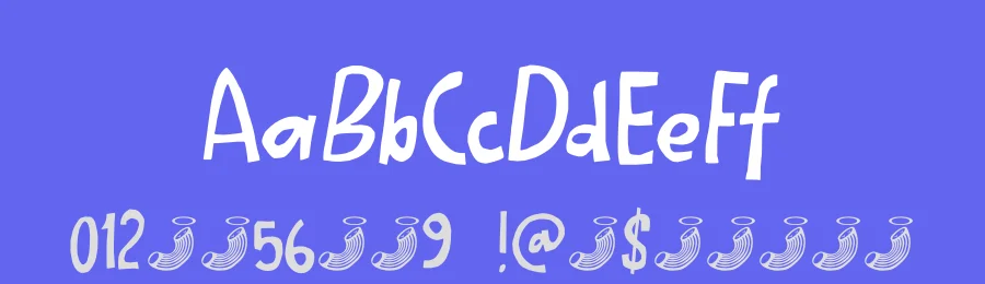 Holy Macaroni by D K — Decorative Font — thumbnail 3