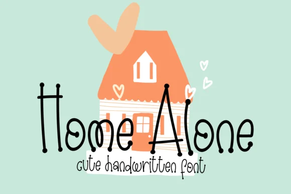 Home Alone Font by Al Ghul by Al Ghul — Script Handwritten Font