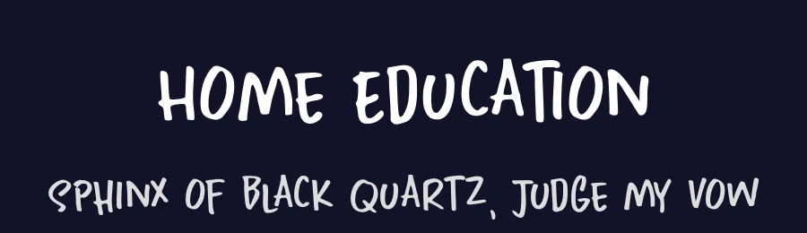Home Education by Hanoded — Script Handwritten Font — thumbnail 2