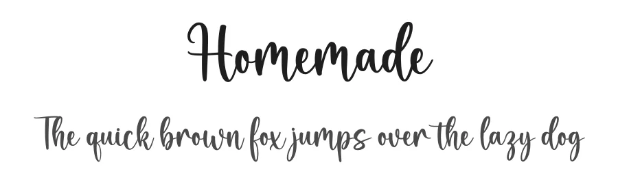 Homemade