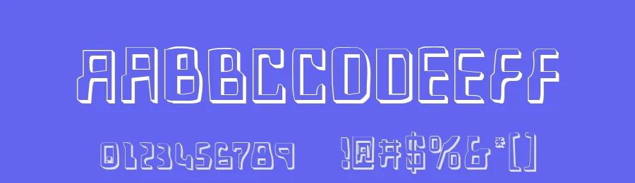Homemade Robot by Iconian Fonts — Display Font — thumbnail 3