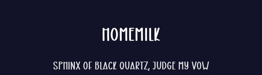 Homemilk by Scratchones — Script Handwritten Font — thumbnail 2