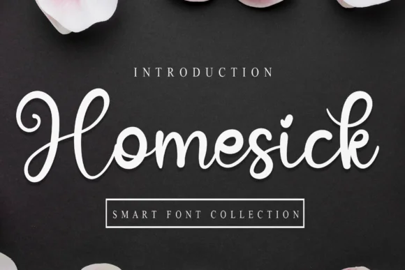Homesick Font by Creativewhitee by Creativewhitee — Script Handwritten Font