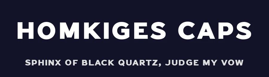 Homkiges Caps by Edignwn Type — Sans Serif Font — thumbnail 2