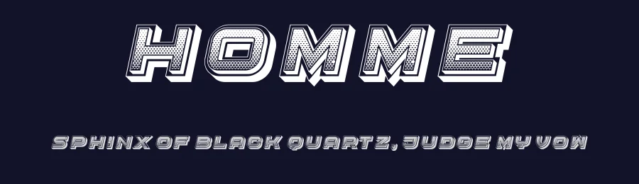 Homme by Vladimir Nikolic — Display Font — thumbnail 2