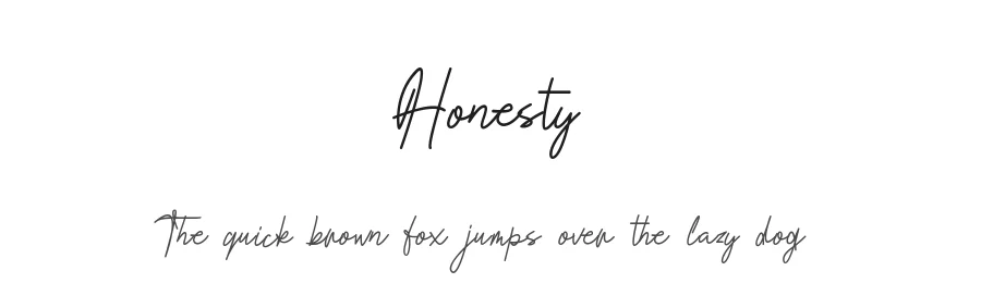 Honesty