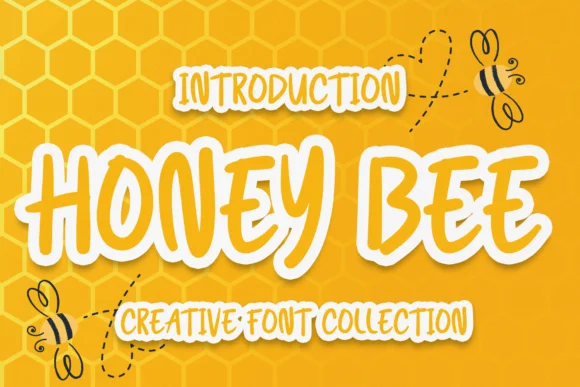 Honey Bee Font by Misterletter.co by Misterletter.co — Script Handwritten Font
