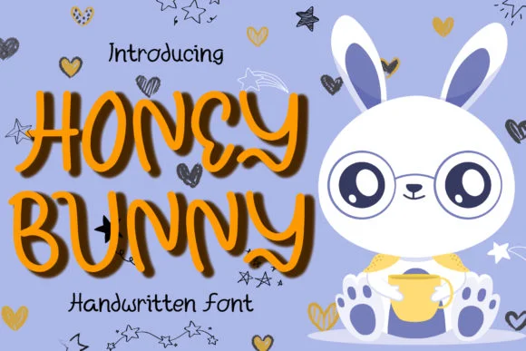 Honey Bunny Font by boogaletter — Script Handwritten Font