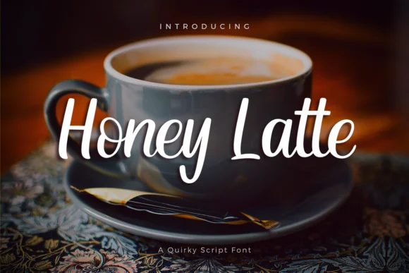 Honey Latte Font by Deedeetype — Script Handwritten Font