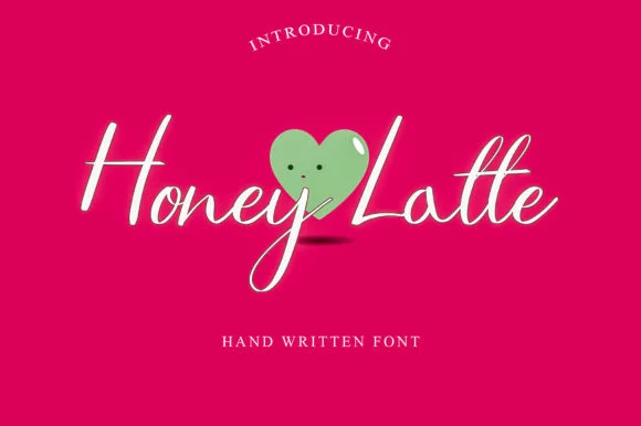 Honey Latte Font by najmustsaqib.creator by najmustsaqib.creator β Script Handwritten Font