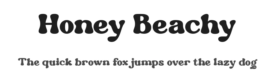 Honey Beachy by Sohel Studio — Decorative Font