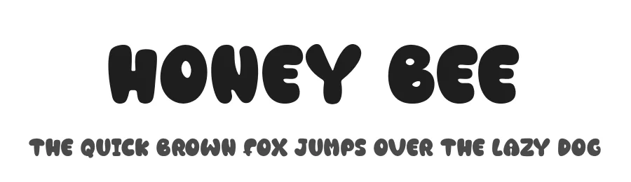 Honey Bee by Kong Font — Decorative Font