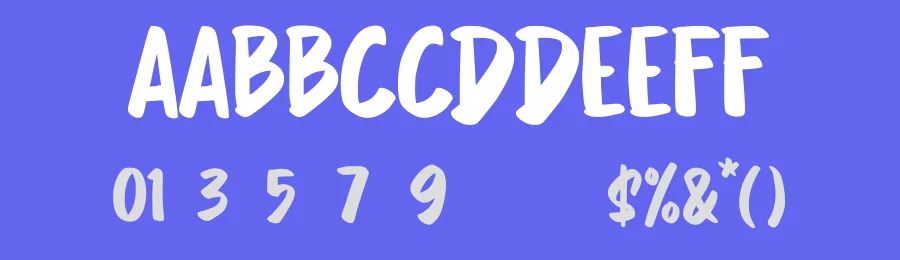 Honey Mushroom by Gassstype — Decorative Font — thumbnail 3