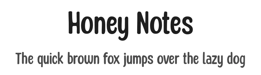 Honey Notes
