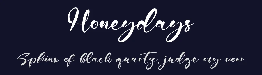 Honeydays by Staircase Studio — Script Handwritten Font — thumbnail 2