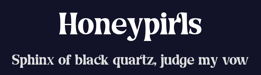 Honeypirls by Tebaltipis Studio — Decorative Font — thumbnail 2