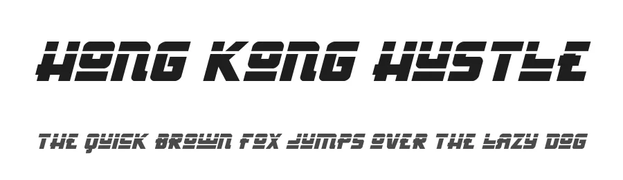 Hong Kong Hustle by Iconian Fonts — Decorative Font