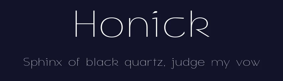 Honick by Authentype — Sans Serif Font — thumbnail 2