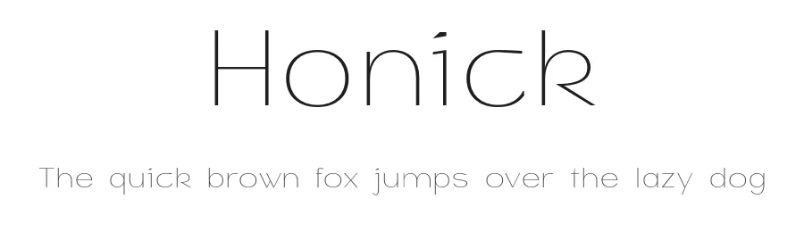Honick by Authentype — Sans Serif Font