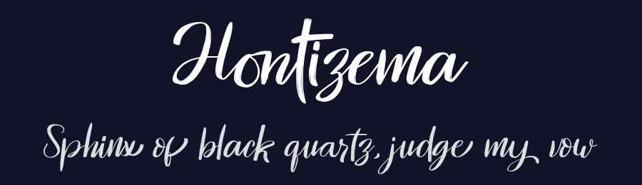 Hontizema by StringLabs Creative Studio — Script Handwritten Font — thumbnail 2
