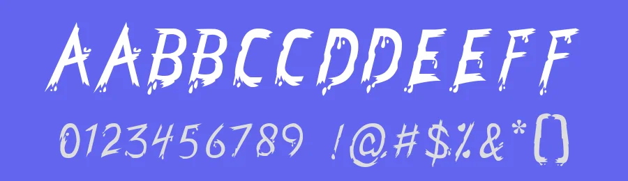 Hooded by Kong Font — Decorative Font — thumbnail 3