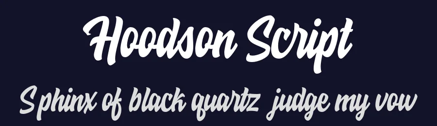 Hoodson Script by Dirtyline Studio — Script Handwritten Font — thumbnail 2