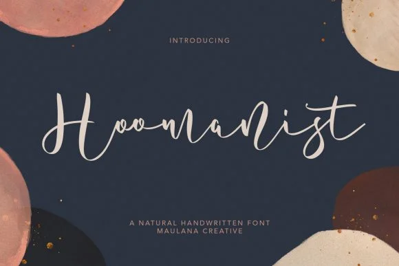 Hoomanist Font by Maulana Creative — Script Handwritten Font