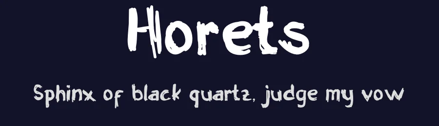 Horets by Alvin Danang — Script Handwritten Font — thumbnail 2