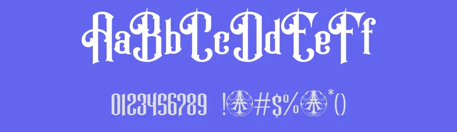 Hornbuckle by ilhamtaro — Decorative Font — thumbnail 3