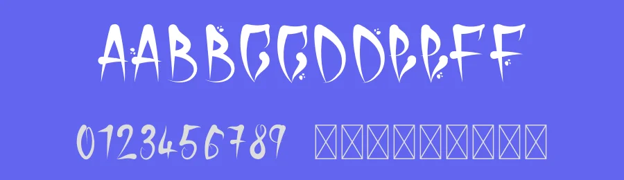 Horror Cholo by Biroakakarati — Decorative Font — thumbnail 3