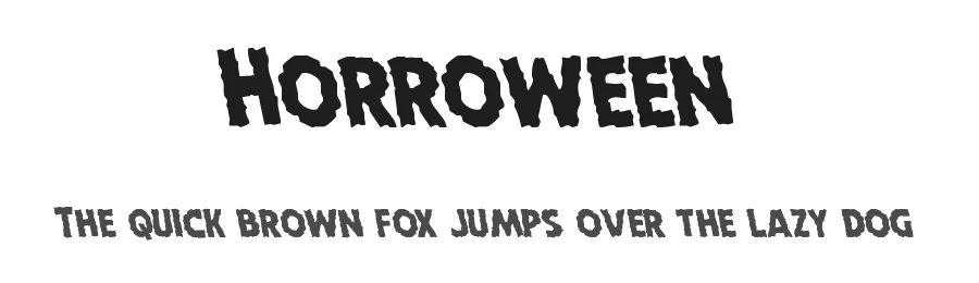 Horroween by Iconian Fonts — Decorative Font