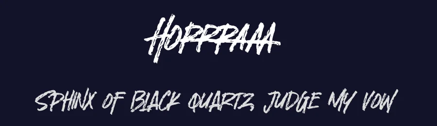 Horrraaa by Gassstype — Decorative Font — thumbnail 2