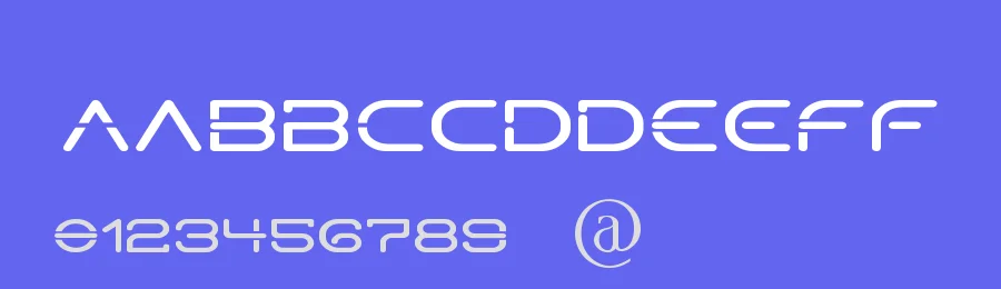 HorusN by Ricardo II — Display Font — thumbnail 3