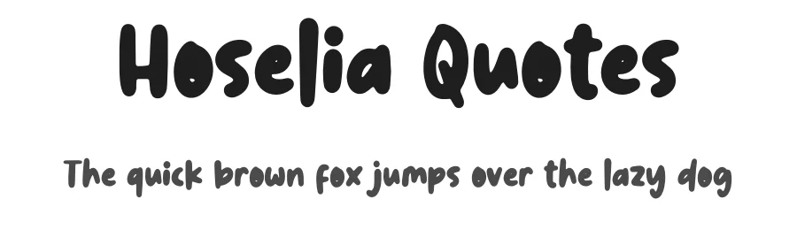 Hoselia Quotes