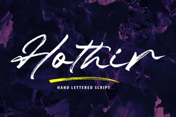 Hothir Font by rckystudio — Script Handwritten Font