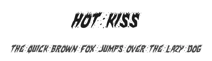 Hot Kiss by Iconian Fonts — Decorative Font
