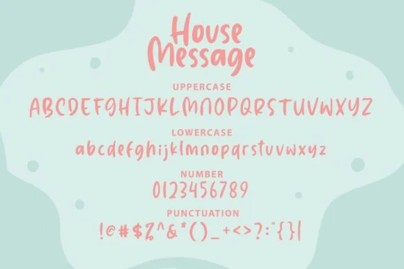 House Message Font by Typefar — Script Handwritten Font — thumbnail 3