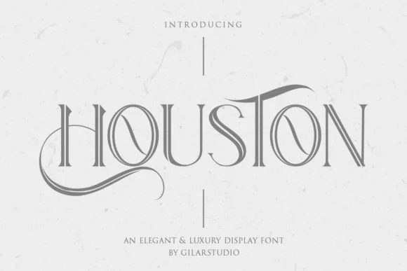 Houston Font by Gilar Studio by Gilar Studio — Wedding Font