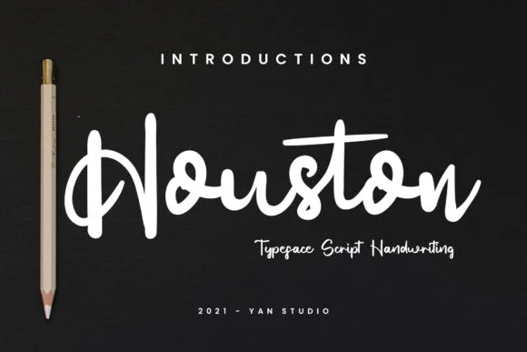 Houston Font by YanStudio by YanStudio — Script Handwritten Font