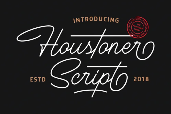 Houstoner Font by Martype.Co — Script Handwritten Font
