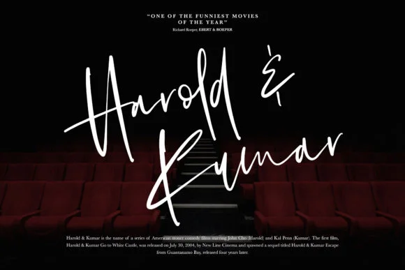 Hovercut Font by Maulana Creative — Script Handwritten Font — thumbnail 2