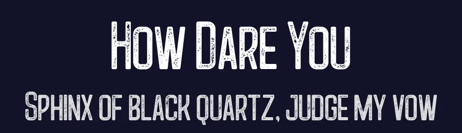 How Dare You by Typefactoryco — Decorative Font — thumbnail 2