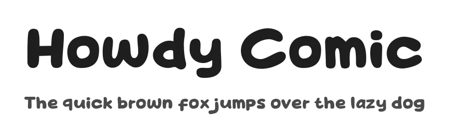 Howdy Comic